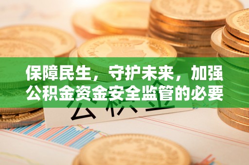 徐水保障民生，守护未来，加强公积金资金安全监管的必要性与实践