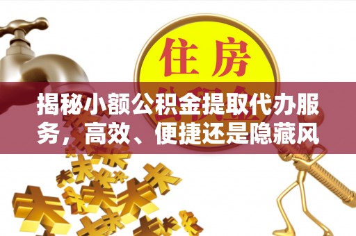 徐水揭秘小额公积金提取代办服务，高效、便捷还是隐藏风险？