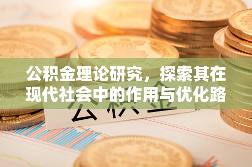 徐水公积金理论研究，探索其在现代社会中的作用与优化路径