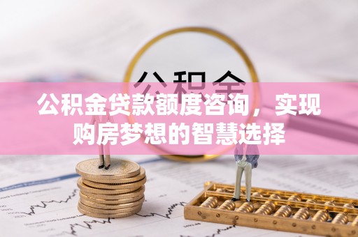 徐水公积金贷款额度咨询，实现购房梦想的智慧选择
