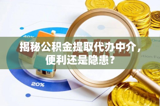 徐水揭秘公积金提取代办中介，便利还是隐患？