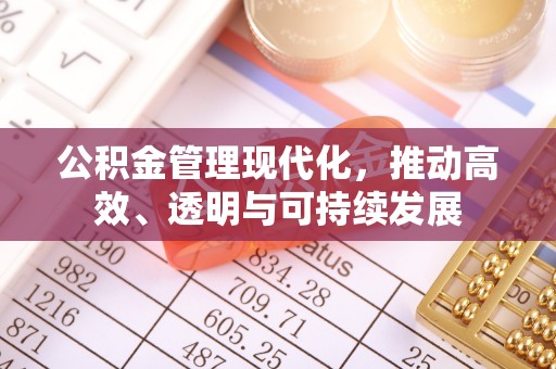 徐水公积金管理现代化，推动高效、透明与可持续发展