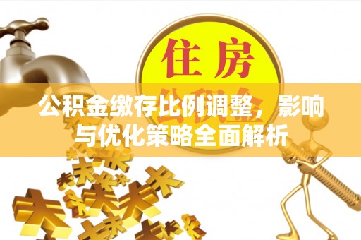 徐水公积金缴存比例调整，影响与优化策略全面解析