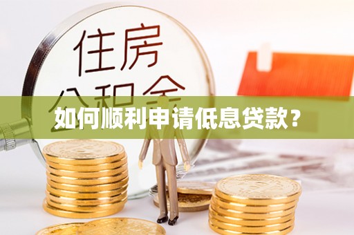 徐水如何顺利申请低息贷款？