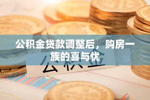 徐水公积金贷款调整后，购房一族的喜与忧
