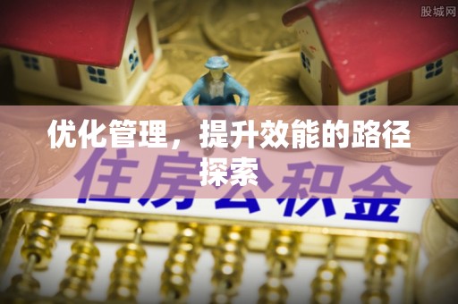 徐水优化管理，提升效能的路径探索