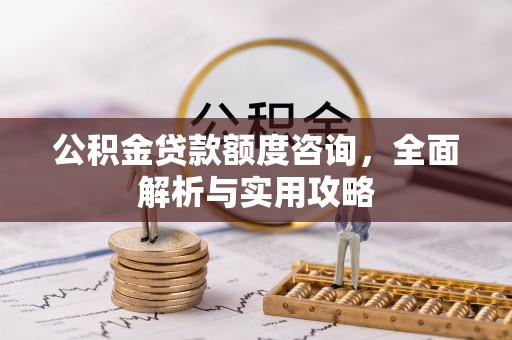 徐水公积金贷款额度咨询，全面解析与实用攻略