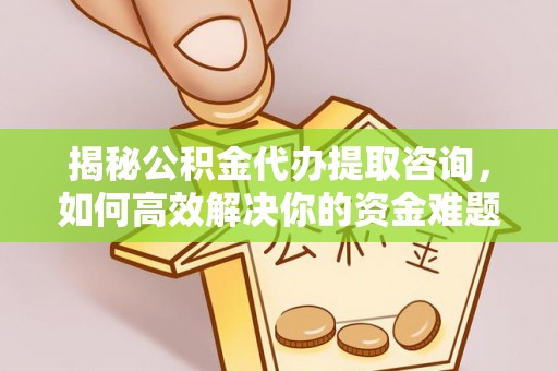 徐水揭秘公积金代办提取咨询，如何高效解决你的资金难题