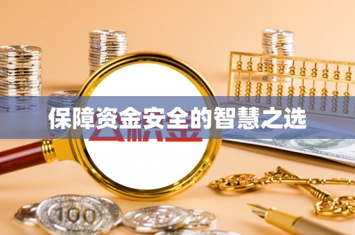 徐水保障资金安全的智慧之选