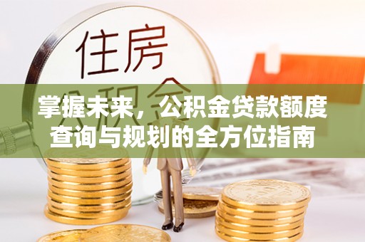 徐水掌握未来，公积金贷款额度查询与规划的全方位指南