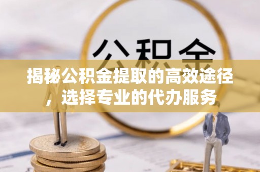 徐水揭秘公积金提取的高效途径，选择专业的代办服务