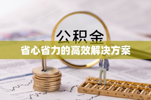 徐水省心省力的高效解决方案