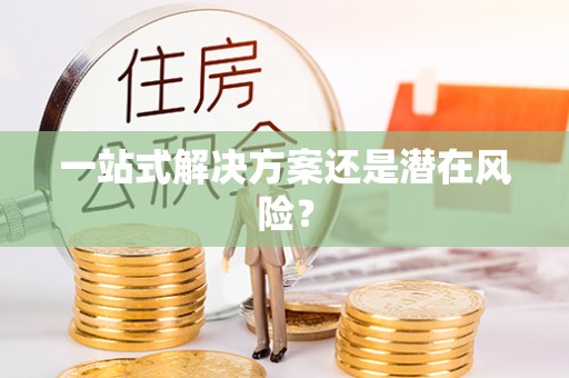 徐水一站式解决方案还是潜在风险？